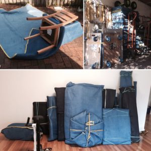 Careful and Professional removalist Sydney - Furniture and Fragile wrapped up in removal blankets